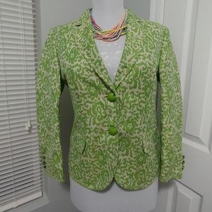 J. Crew Green Blazer Jacket